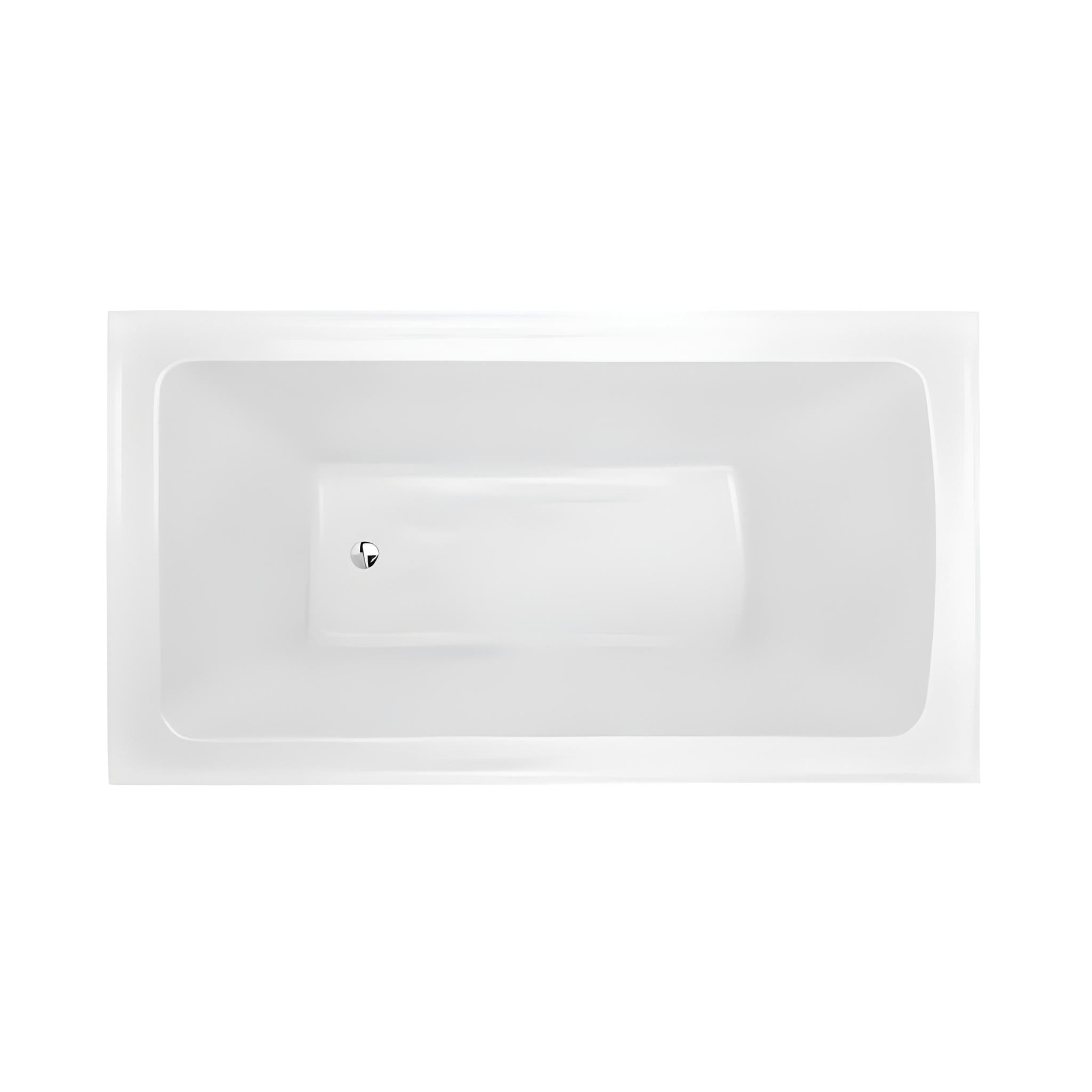 DECINA SHENSEKI INSET BATH GLOSS WHITE (AVAILABLE IN 1395MM AND 1515MM)