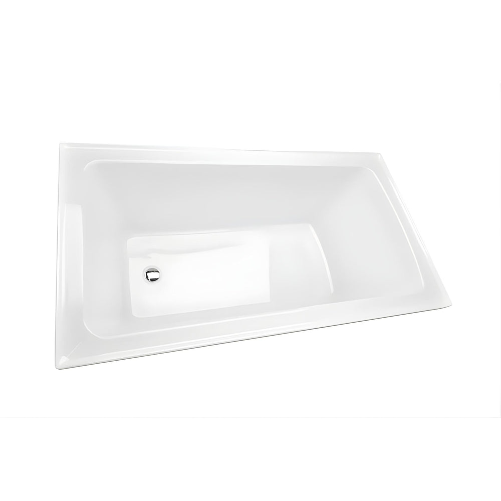 DECINA SHENSEKI INSET BATH GLOSS WHITE (AVAILABLE IN 1395MM AND 1515MM)