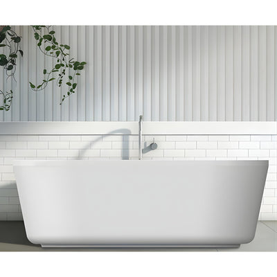 DECINA SOLIS FREESTANDING BATH GLOSS WHITE 1700MM