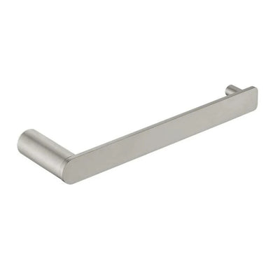 TAPART SLEEK NON-HEATED HAND TOWEL RAIL BRUSHED NICKEL 230MM