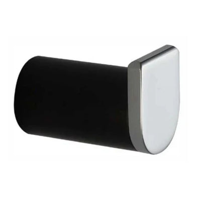 TAPART SLEEK ROBE HOOK BLACK/CHROME 44MM