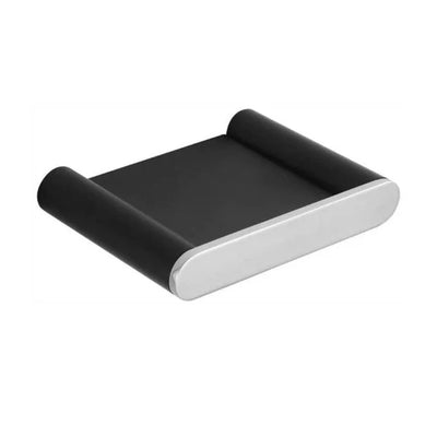TAPART SLEEK SOAP DISH BLACK / CHROME 106MM
