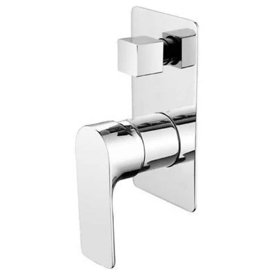 TAPART SLEEK WALL MIXER WITH DIVERTER 181MM CHROME