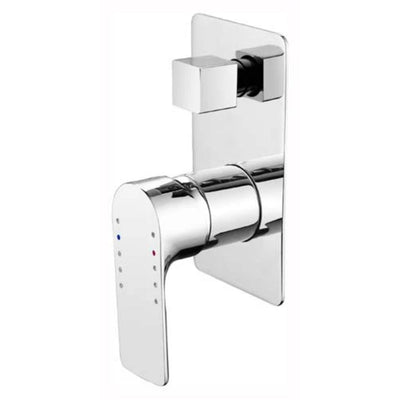 TAPART SLEEK WALL MIXER WITH DIVERTER 181MM LUXURY CHROME