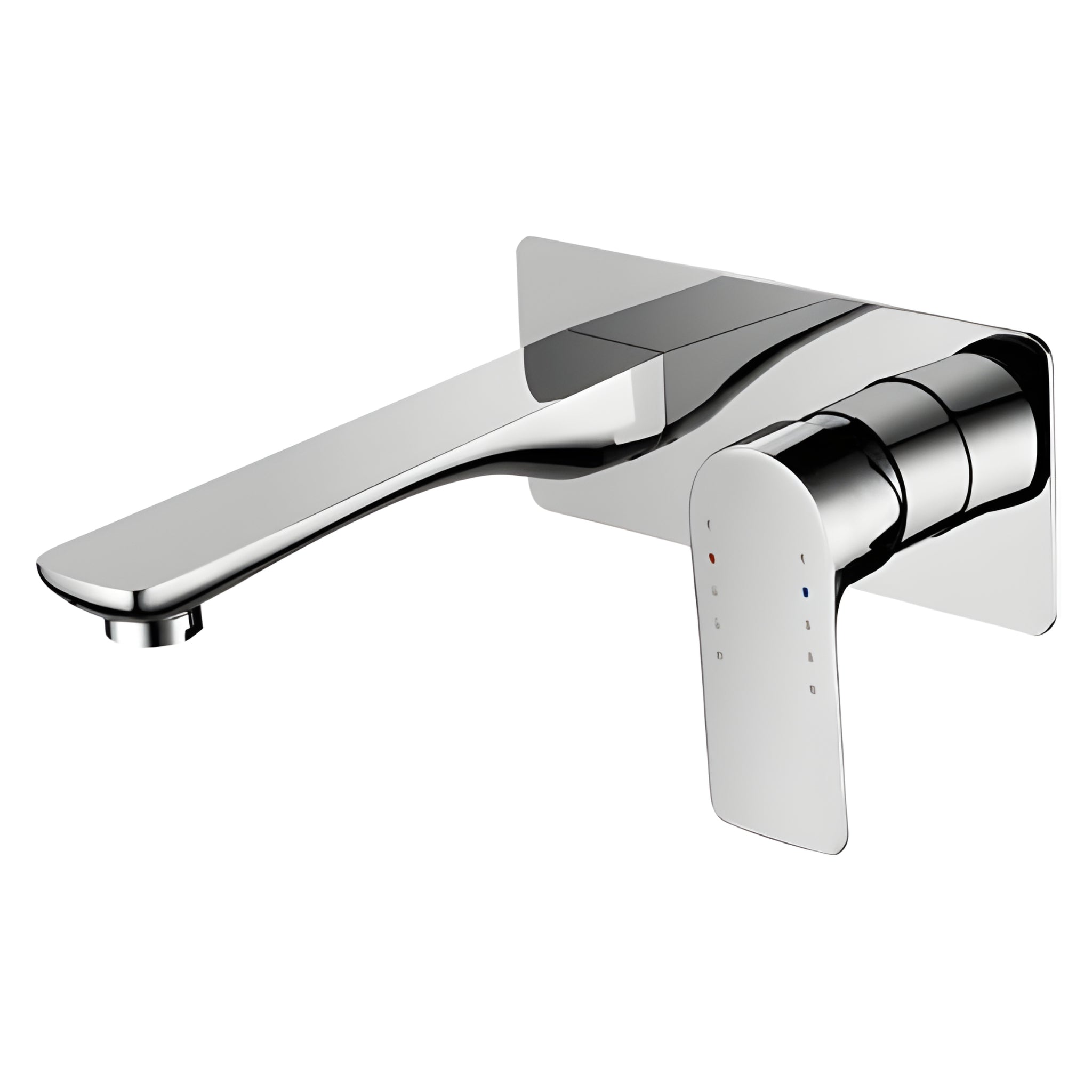 TAPART SLEEK WALL MIXER WITH OUTLET LUXURY CHROME