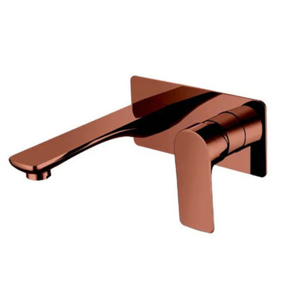 TAPART SLEEK WALL MIXER WITH OUTLET ROSE GOLD