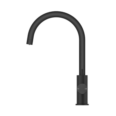 BELLA VISTA MICA LEAD FREE 3-WAY FILTER SINK MIXER 380MM BLACK