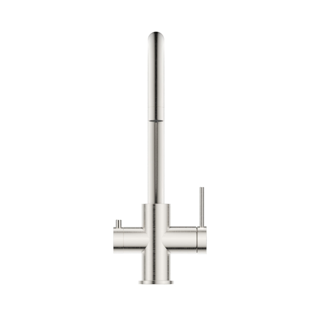 BELLA VISTA MICA 3-WAY FILTER SINK MIXER 380MM BRUSHED NICKEL