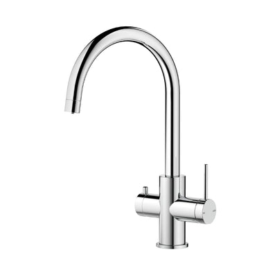 BELLA VISTA MICA LEAD FREE 3-WAY FILTER SINK MIXER 380MM CHROME
