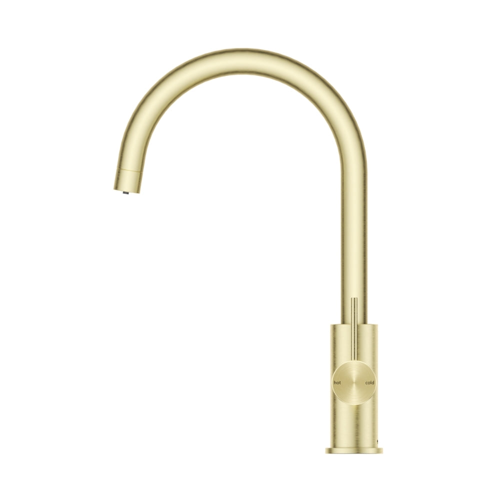 BELLA VISTA MICA 3-WAY FILTER SINK MIXER 380MM FRENCH GOLD