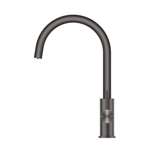 BELLA VISTA MICA 3-WAY FILTER SINK MIXER 380MM GUN METAL