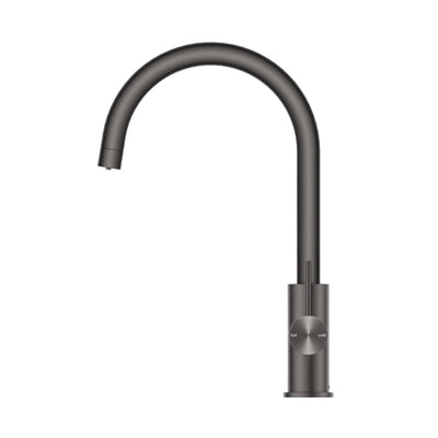 BELLA VISTA MICA LEAD FREE 3-WAY FILTER SINK MIXER 380MM GUN METAL