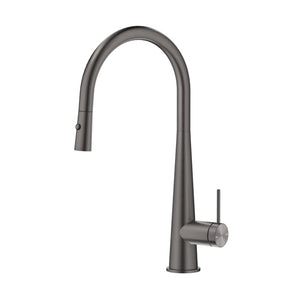 BELLA VISTA MICA PULL-OUT CONE SINK MIXER 424MM GUN METAL
