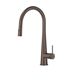 BELLA VISTA MICA PULL-OUT CONE SINK MIXER 424MM DUSK BRONZE