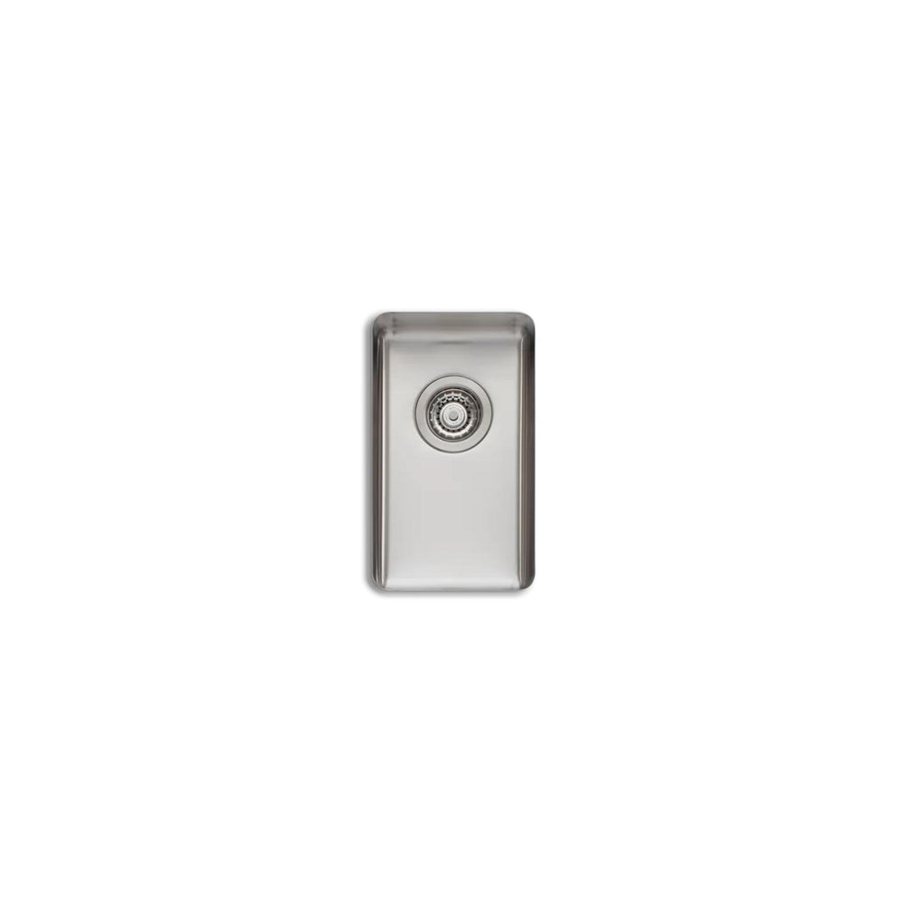 OLIVERI SONETTO SINGLE BOWL UNDERMOUNT ALFRESCO AND KITCHEN SINK STAINLESS STEEL 285MM