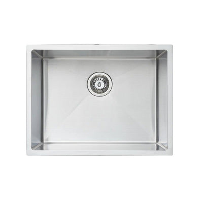 BELLA VISTA LUMINARE SINGLE BOWL KITCHEN SINK STAINLESS STEEL 580MM
