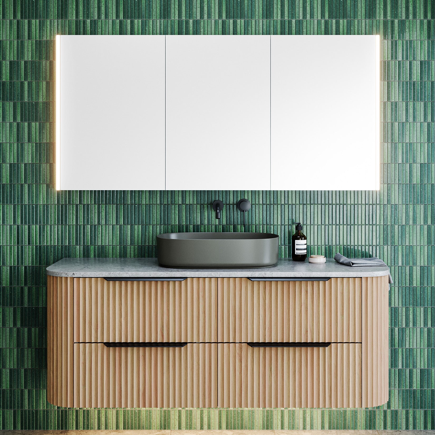 TIMBERLINE SOCOA CUSTOM WALL HUNG VANITY (ALL SIZING)