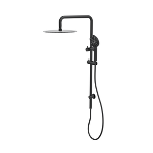 LINSOL SOFIA SHOWER COMBINATION AND MULTIFUNCTION HANDPIECE WITH 300MM ROUND HEAD MATTE BLACK