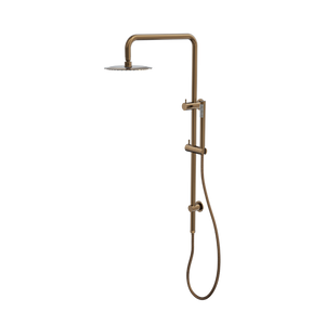 LINSOL SOFIA SHOWER COMBINATION WITH SLIM HANDPIECE WITH 200MM ROUND HEAD AGED BRONZE