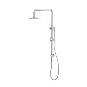LINSOL SOFIA SHOWER COMBINATION WITH SLIM HANDPIECE WITH 200MM ROUND HEAD BRUSHED NICKEL