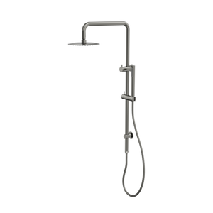 LINSOL SOFIA SHOWER COMBINATION WITH SLIM HANDPIECE WITH 200MM ROUND HEAD GUN METAL