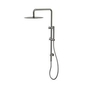 LINSOL SOFIA SHOWER COMBINATION WITH SLIM HANDPIECE WITH 300MM ROUND HEAD GUN METAL