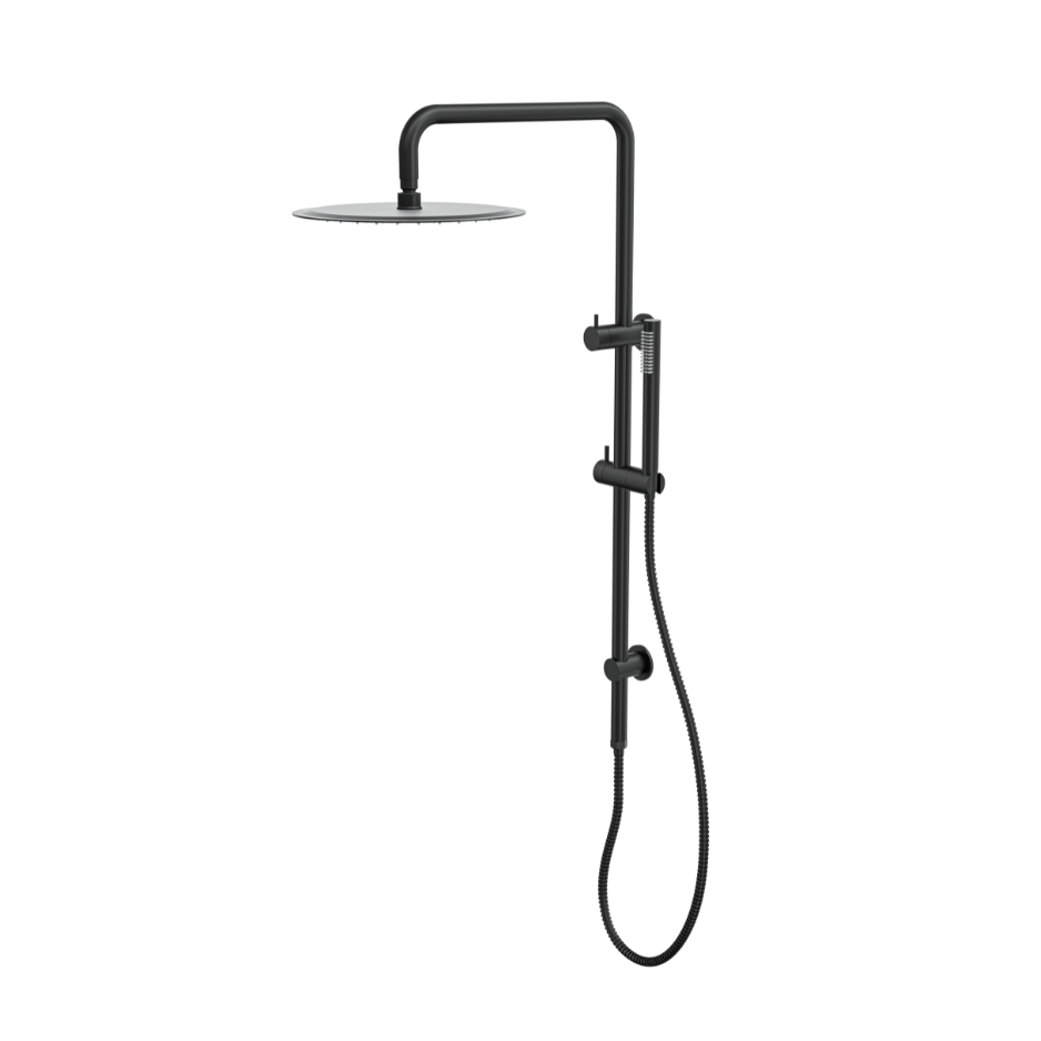 LINSOL SOFIA SHOWER COMBINATION WITH SLIM HANDPIECE WITH 300MM ROUND HEAD MATTE BLACK