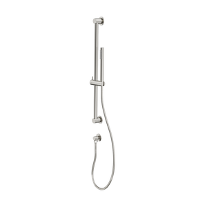 LINSOL SOFIA SLIDING SHOWER RAIL WITH SLIM HANDPIECE BRUSHED NICKEL