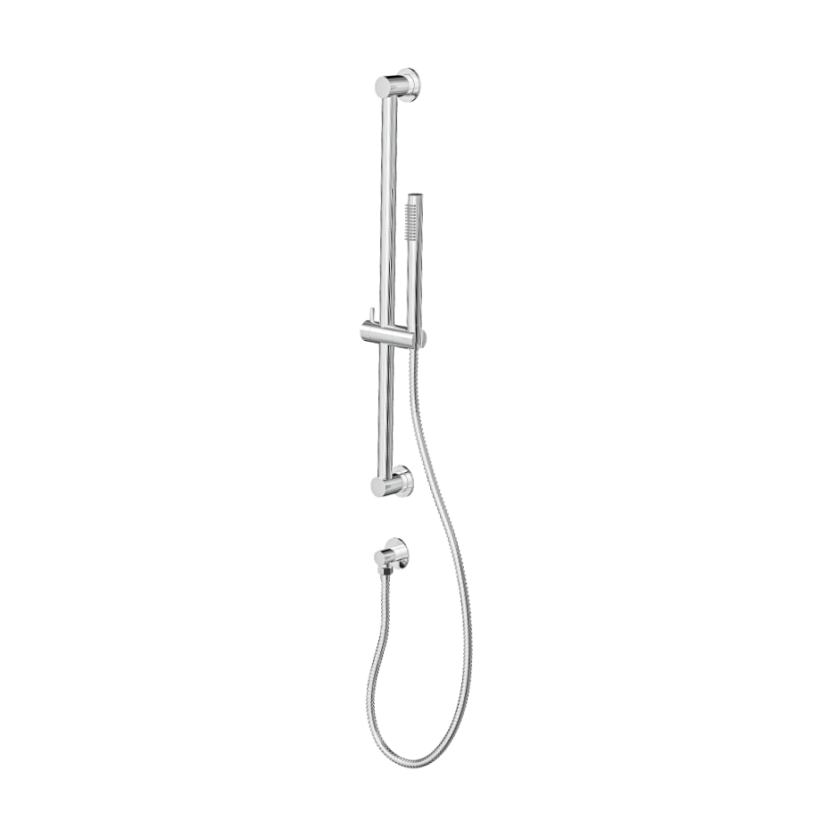 LINSOL SOFIA SLIDING SHOWER RAIL WITH SLIM HANDPIECE CHROME