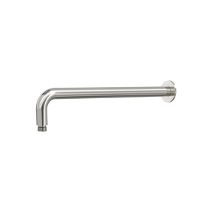 LINSOL SOFIA ROUND SHOWER WALL ARM 400MM BRUSHED NICKEL