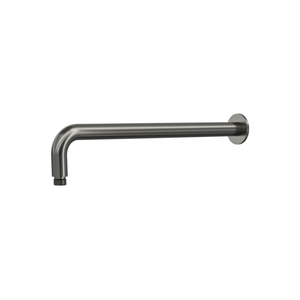 LINSOL SOFIA ROUND SHOWER WALL ARM 400MM GUN METAL