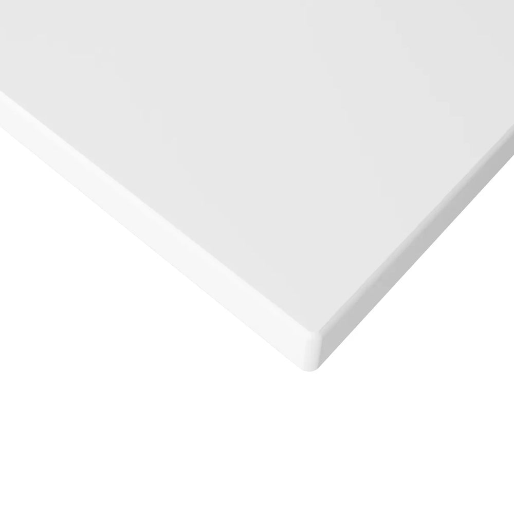 OTTI SOLID SURFACE MATTE WHITE 650MM LAUNDRY STONE TOP