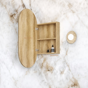 OTTI NOOSA NATURAL OAK SHAVING CABINET 450X900MM