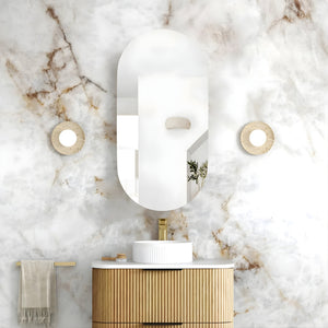 OTTI NOOSA WOODLAND OAK SHAVING CABINET 450X900MM