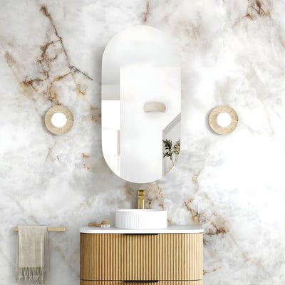 OTTI NOOSA WOODLAND OAK SHAVING CABINET 450X900MM