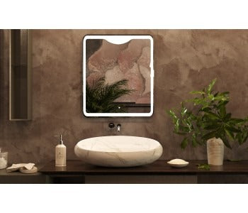 BELBAGNO FRAMELESS LED MIRROR 600X700MM