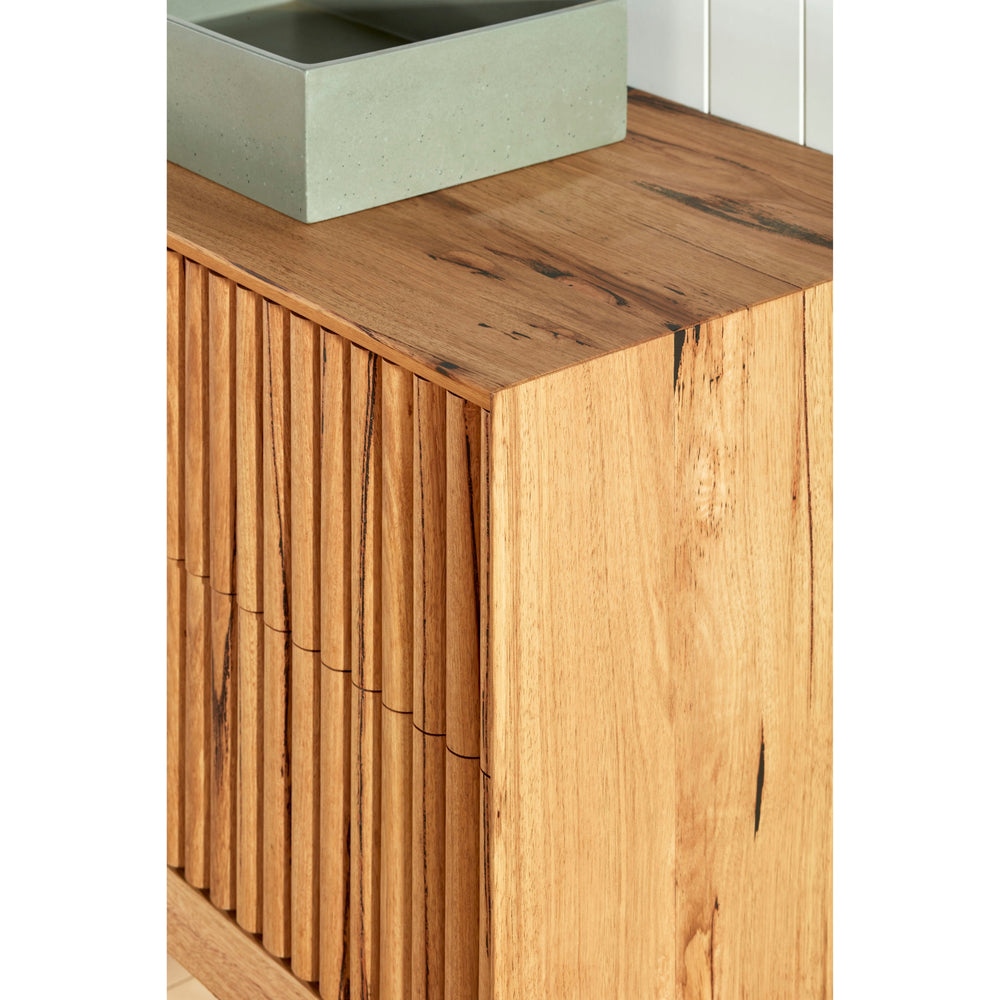 JR BESPOKE SPOKE SOLID TIMBER CUSTOM WALL HUNG VANITY (ALL SIZING)