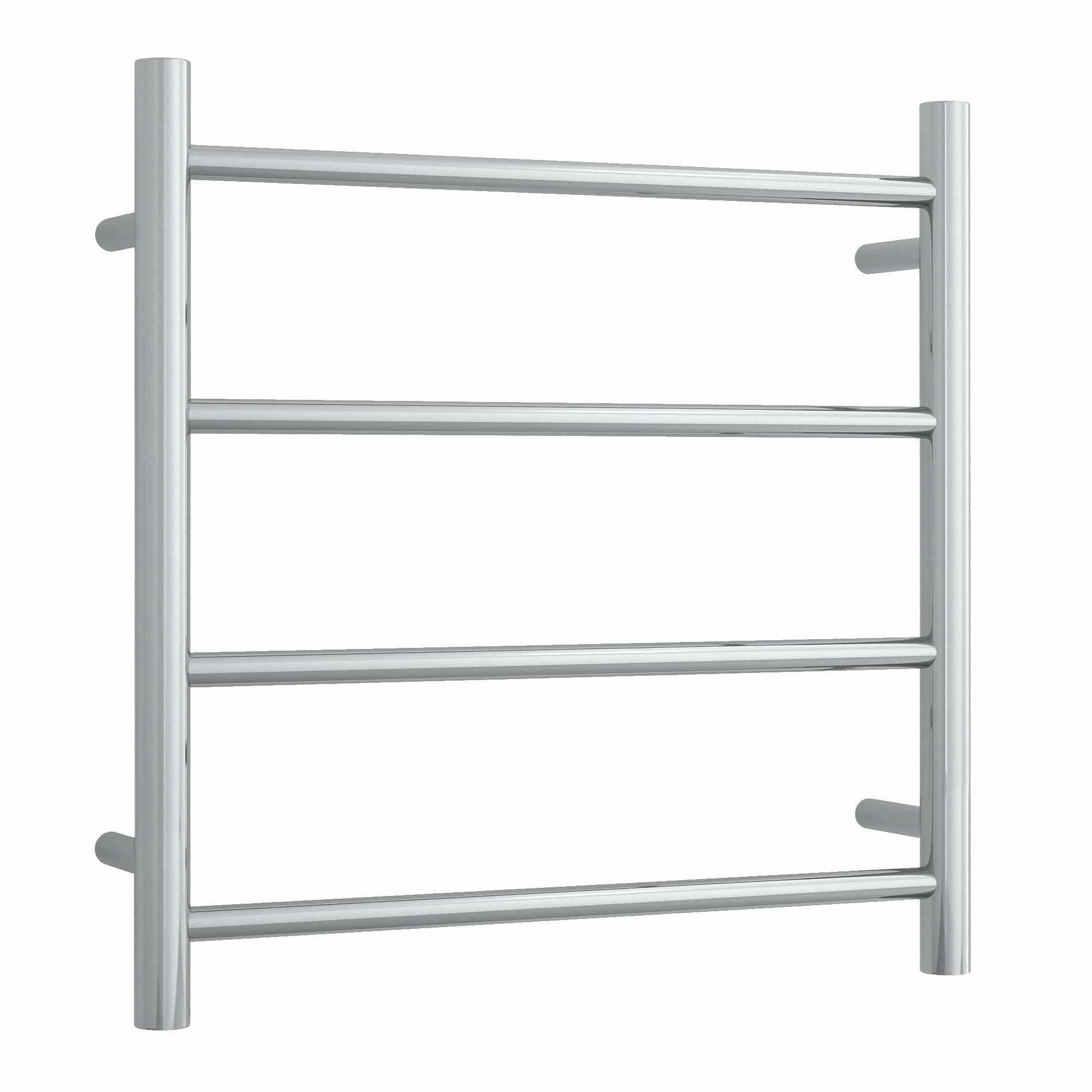 THERMOGROUP CHROME STRAIGHT ROUND LADDER HEATED TOWEL RAIL 550MM