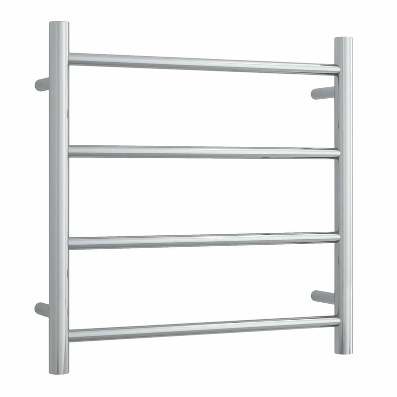 THERMOGROUP SR25M CHROME STRAIGHT ROUND LADDER HEATED TOWEL RAIL 550MM