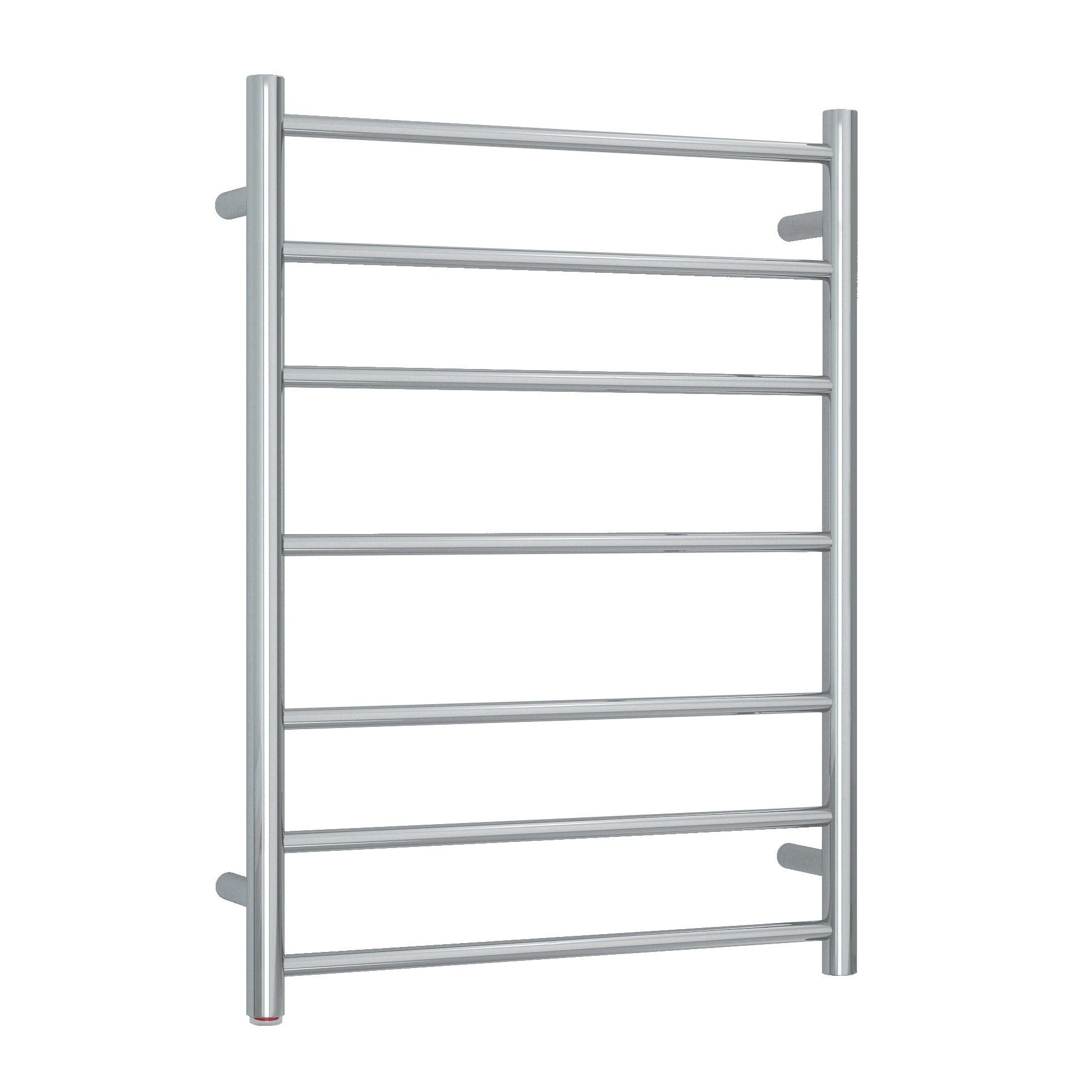 THERMOGROUP ROUND LADDER HEATED TOWEL RAIL WITH SWITCH 600MM