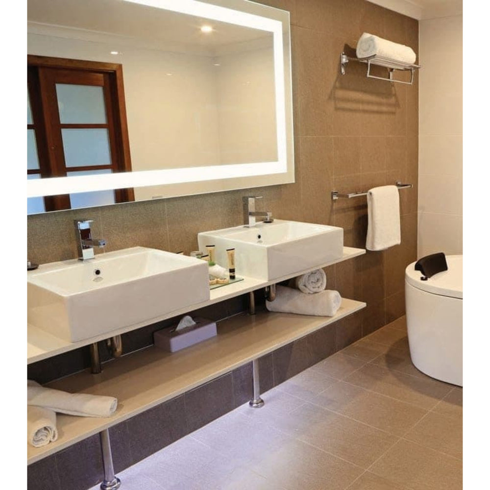 THERMOGROUP ABLAZE PREMIUM SR RANGE BACK-LIT MIRROR 900X700MM