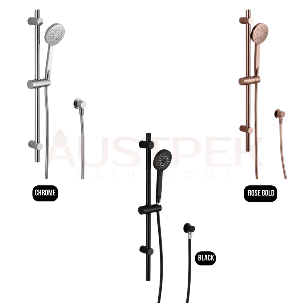 HELLYCAR CUTER HAND SHOWER ON RAIL CHROME