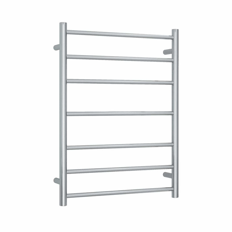 THERMOGROUP SRB4412 BRUSHED STAINLESS STEEL 12VOLT ROUND LADDER HEATED TOWEL RAIL 800MM