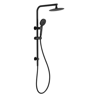 HELLYCAR CUTER SHOWER SYSTEM WITH RAIL BLACK