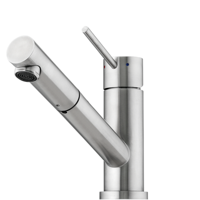 OLIVERI ESSENTE 316 LEAD FREE SWIVEL MIXER 180MM STAINLESS STEEL