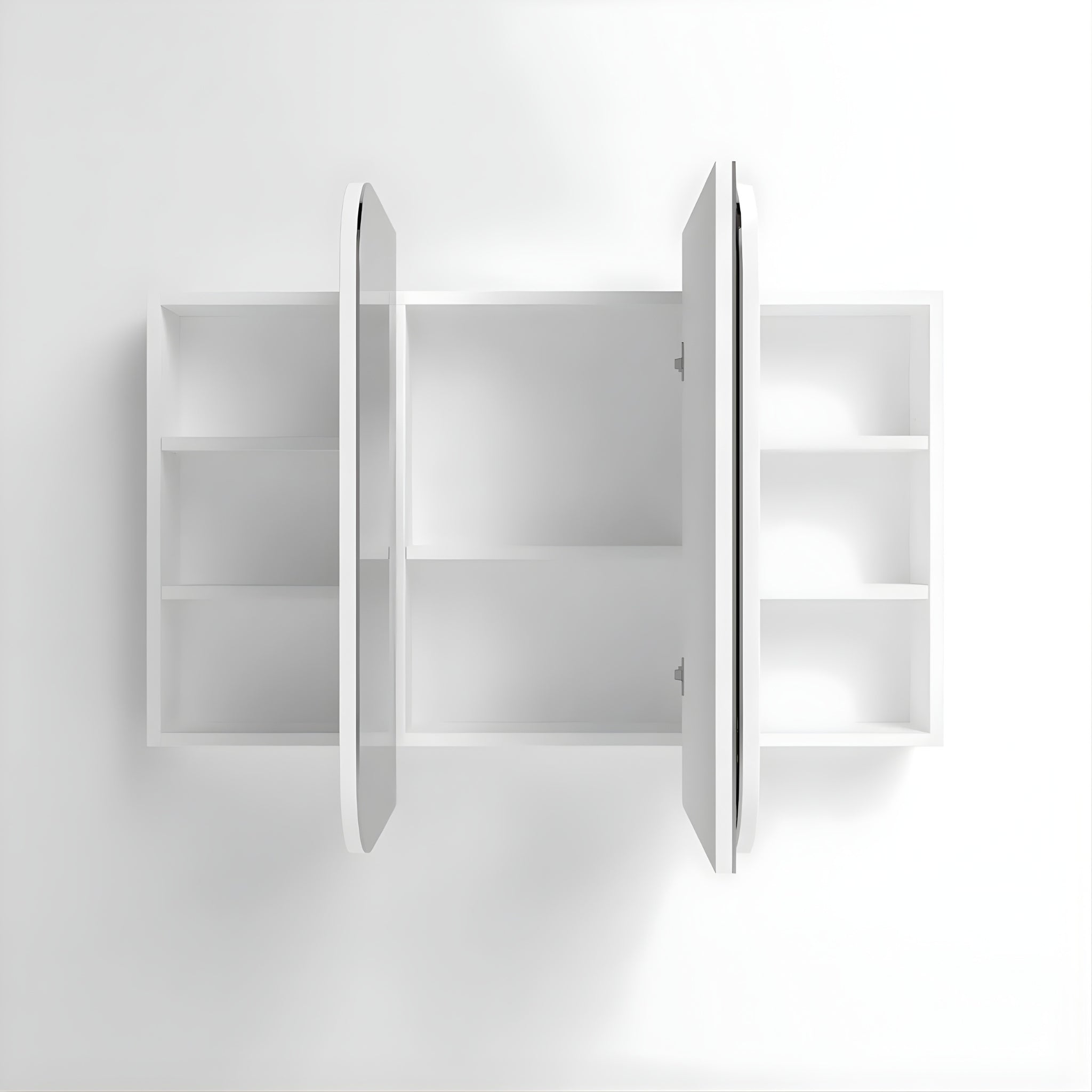 OTTI NEWPORT MATTE WHITE SHAVING CABINET 1200X750MM