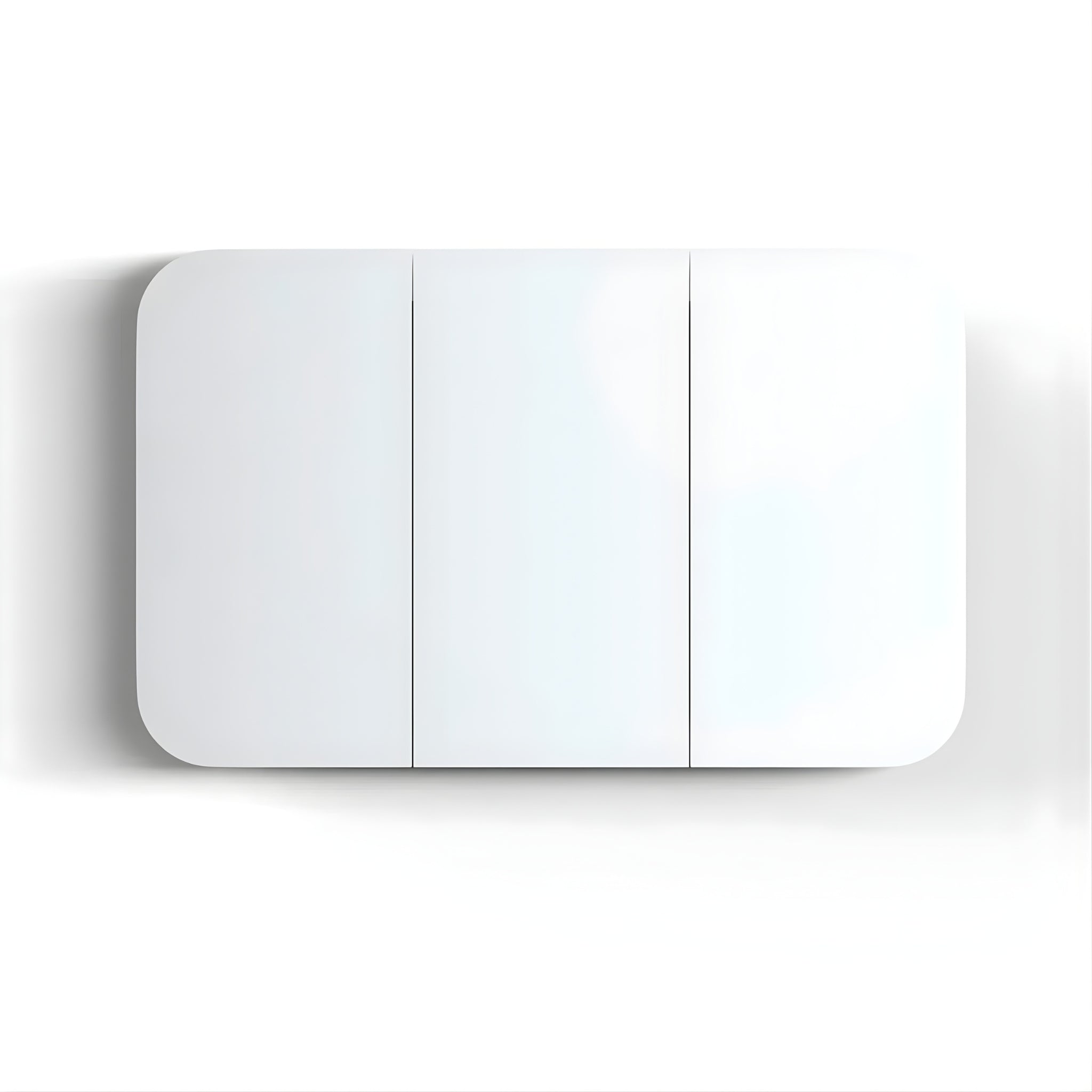 OTTI NEWPORT MATTE WHITE SHAVING CABINET 1200X750MM