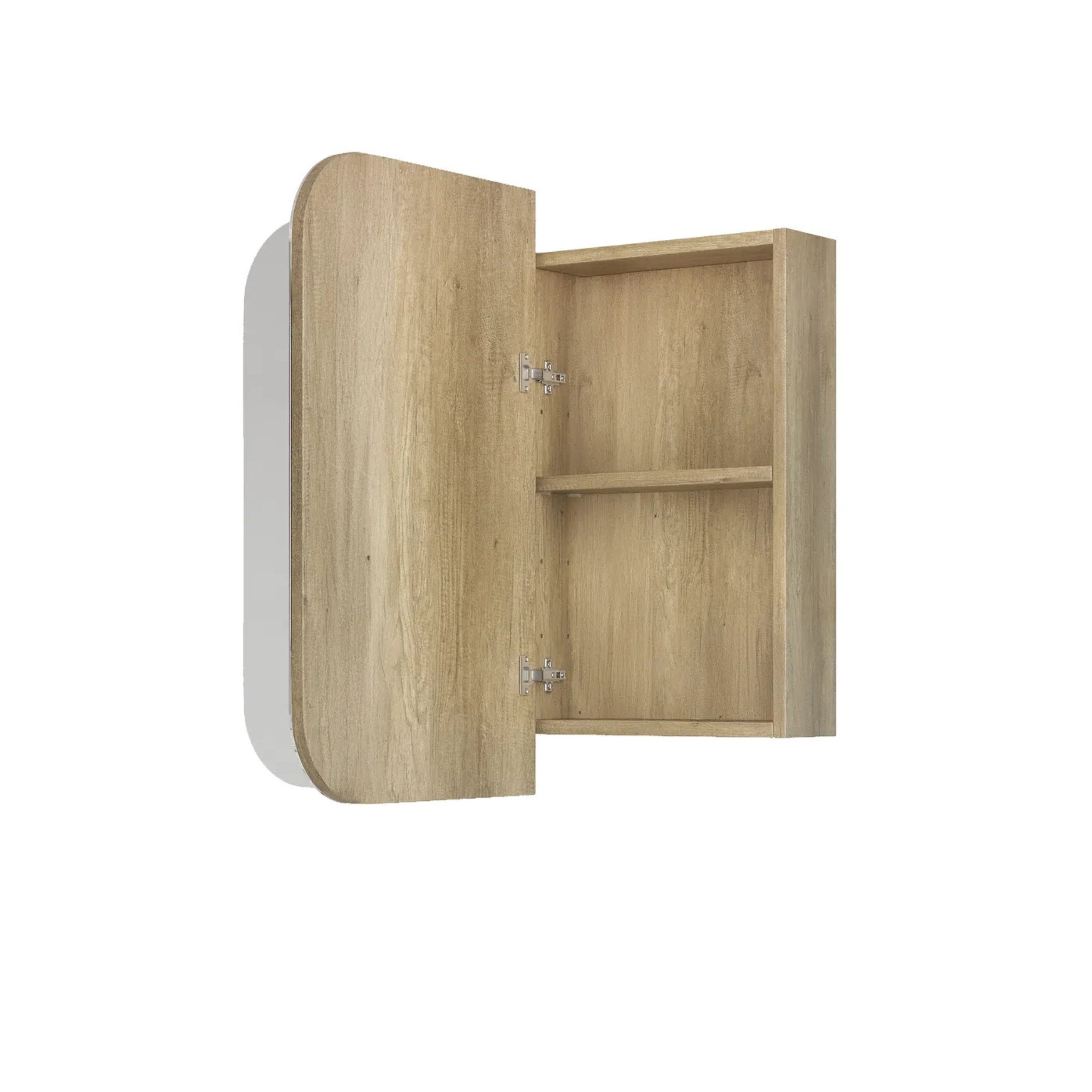 OTTI NEWPORT NATURAL OAK SHAVING CABINET 900X750MM