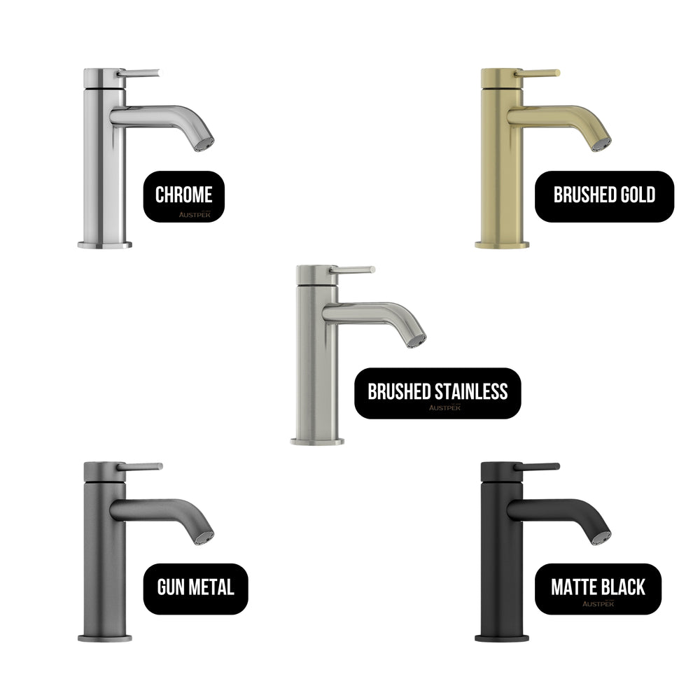 LINKWARE ELLE 316 LEAD FREE BASIN MIXER 147MM CHROME