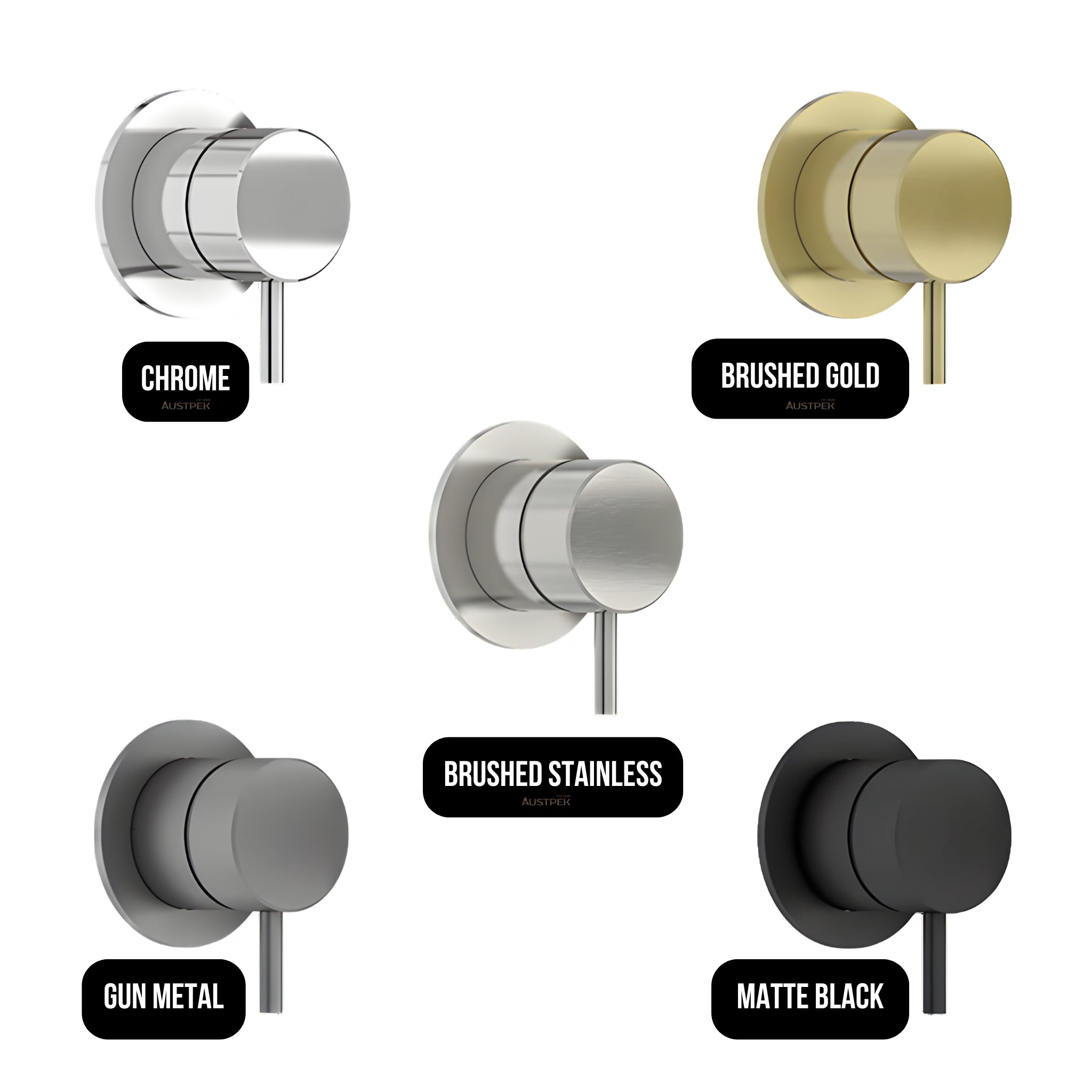 LINKWARE ELLE 316 WALL MIXER BRUSHED STAINLESS